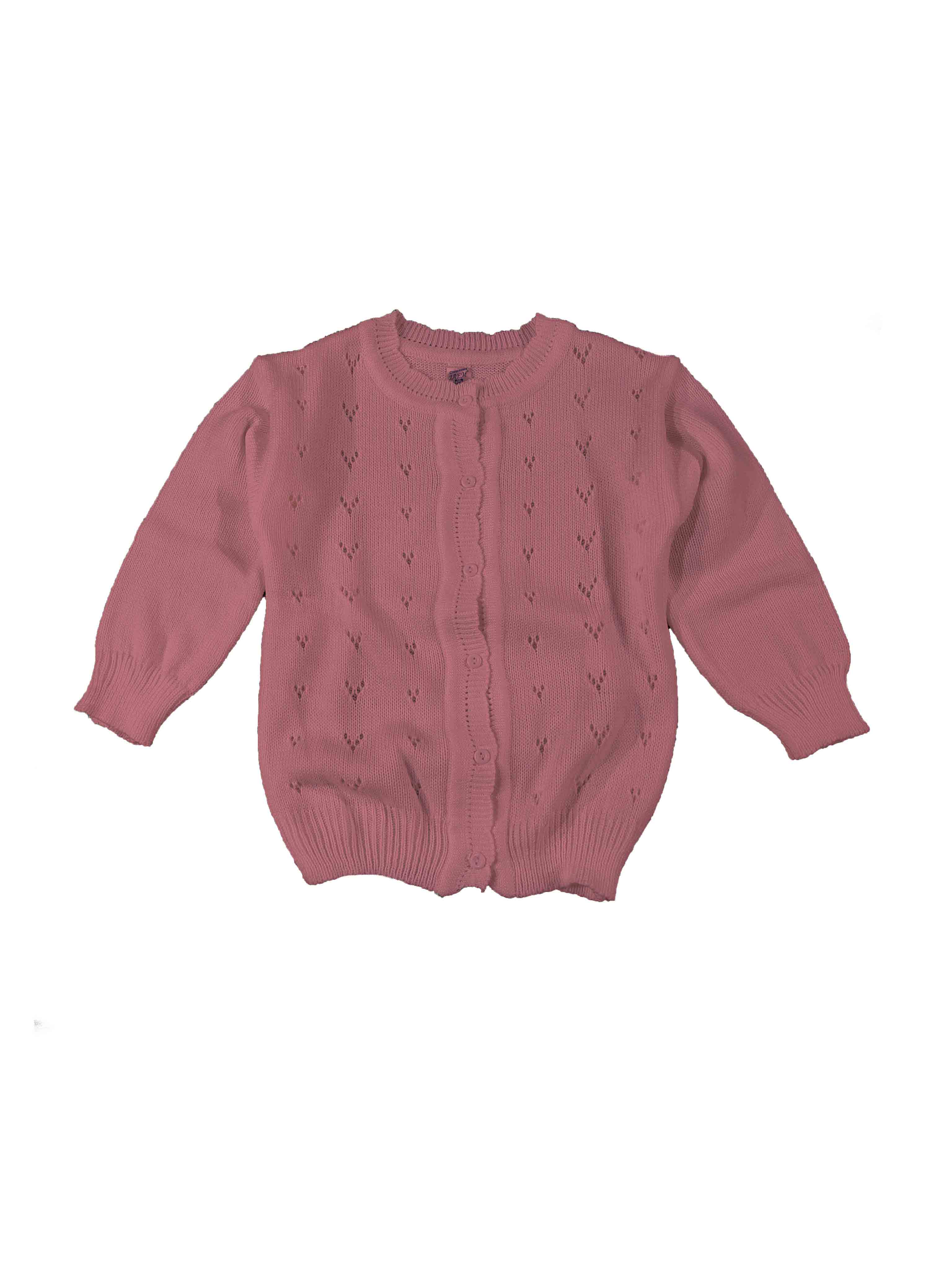 suéter rosa viejo, niña bebe