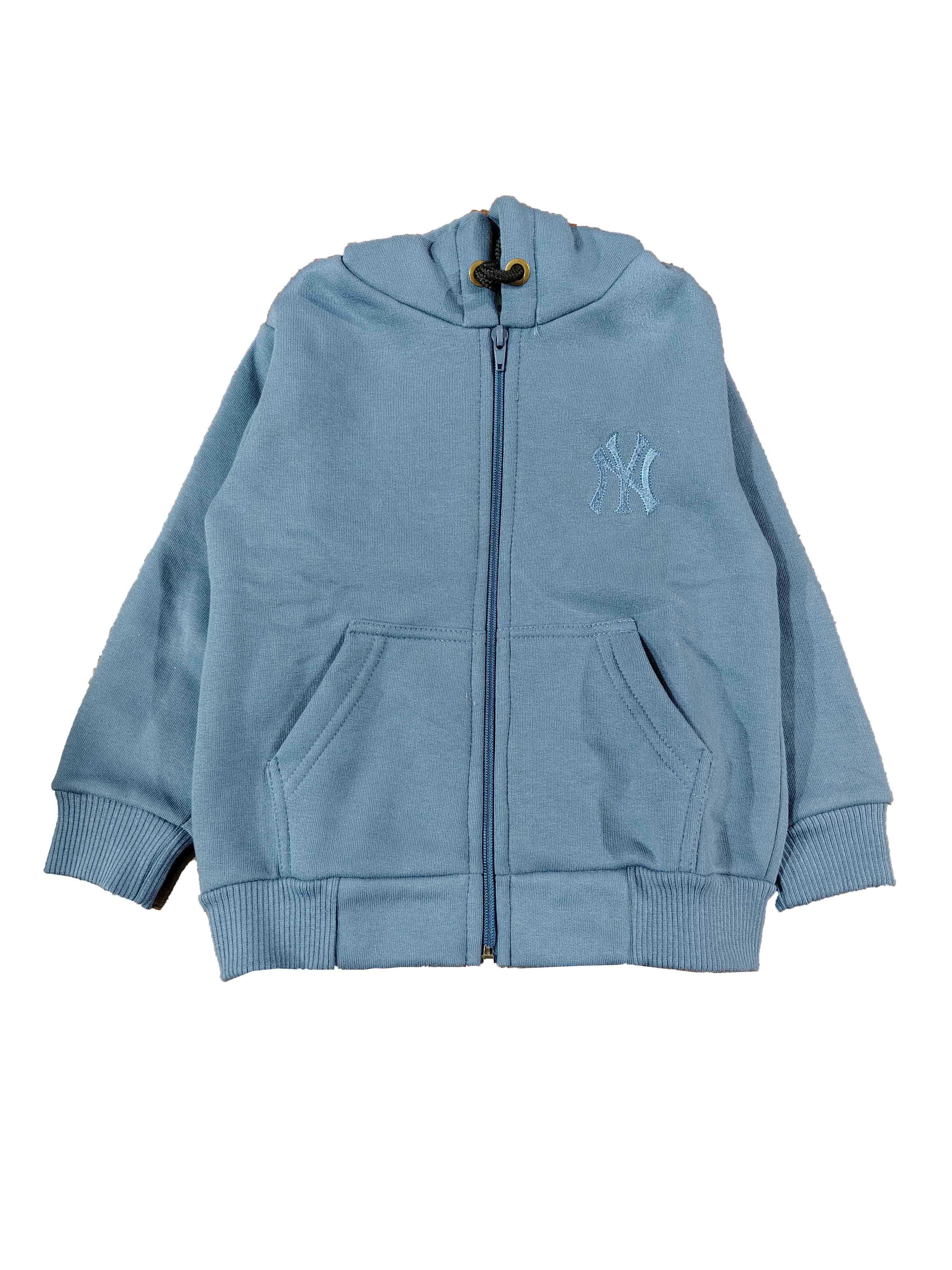 buso gris azulado niño