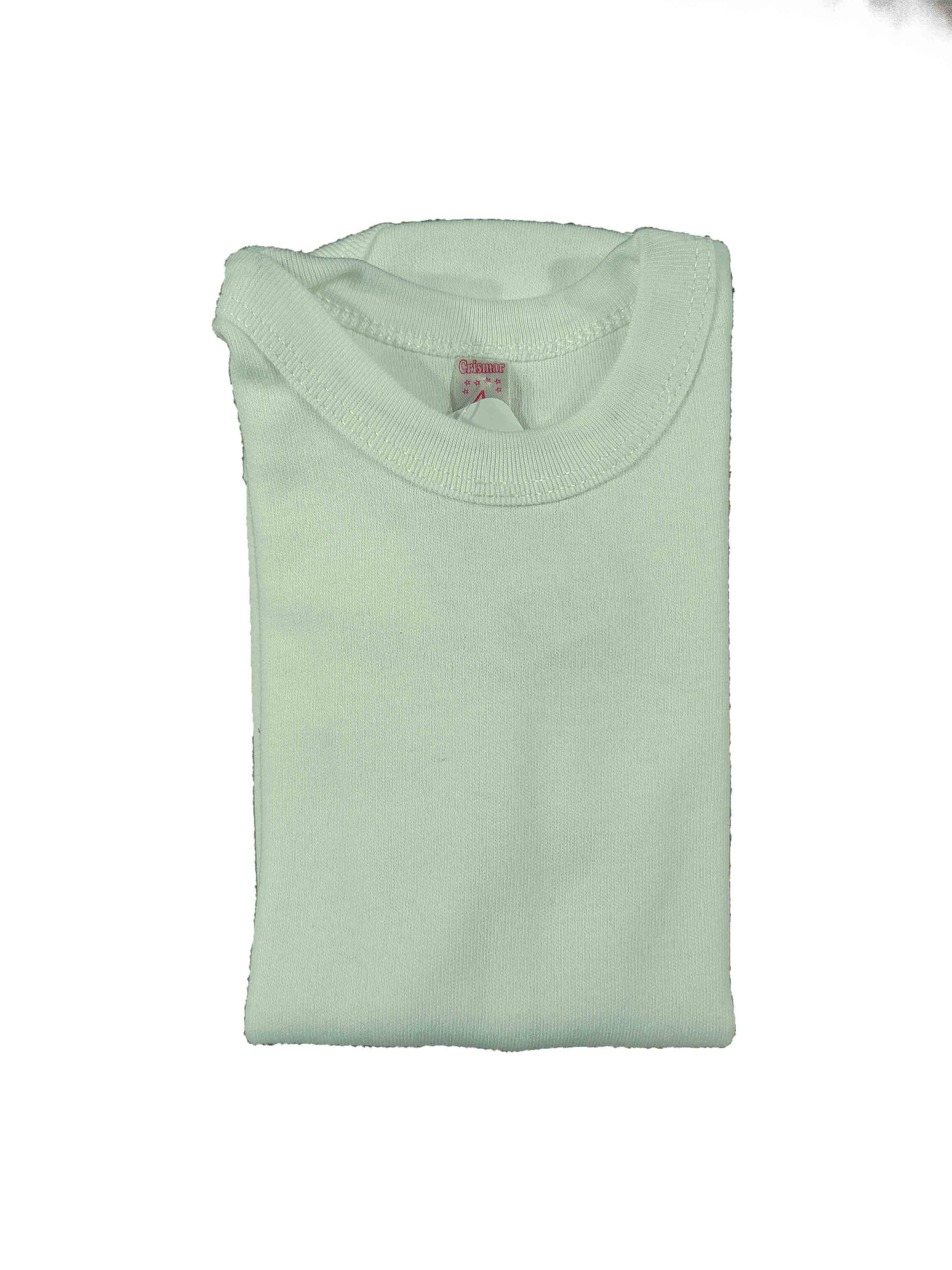 remera bebe verde pastel