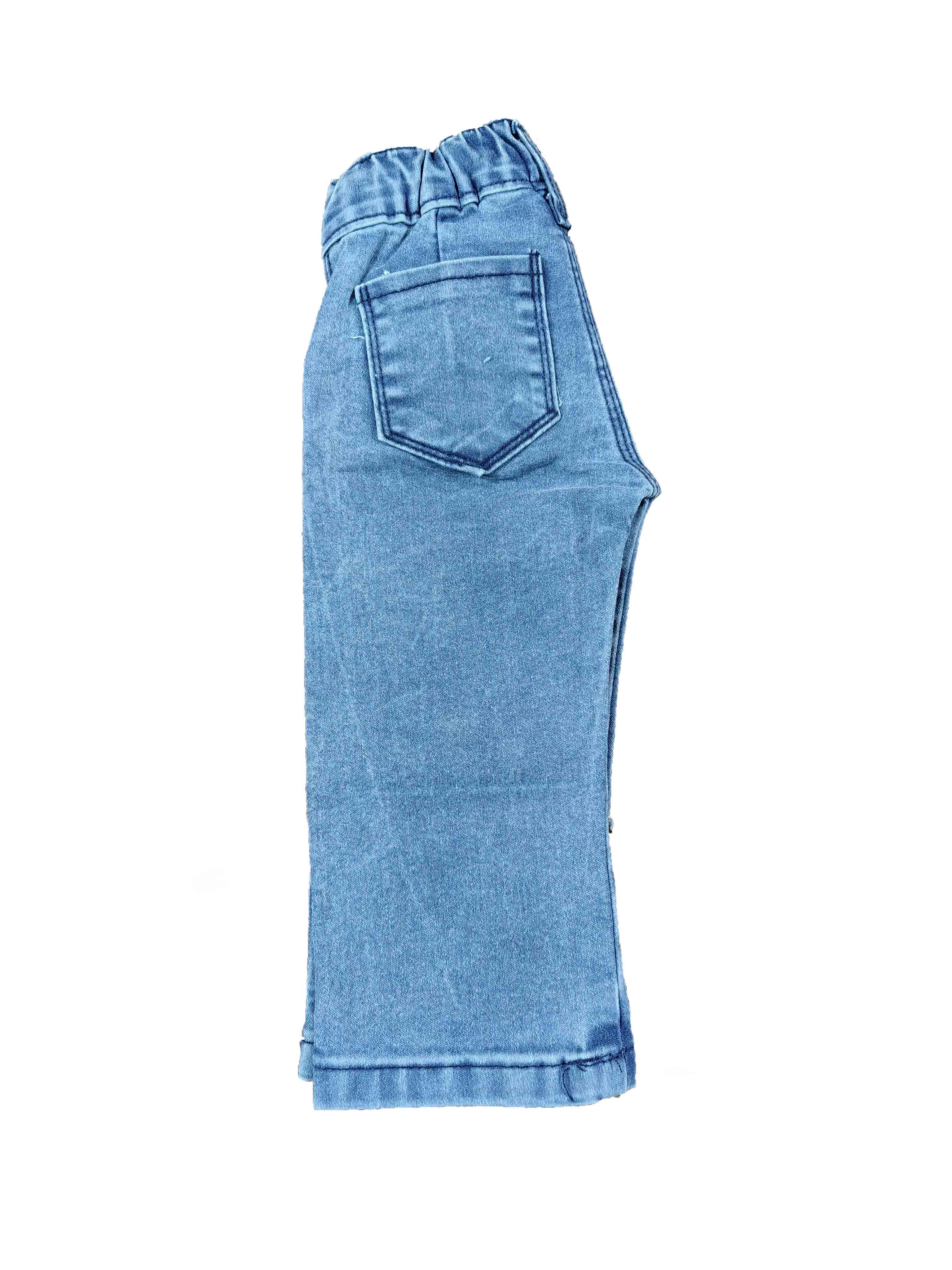 pantalon niña bebe celeste